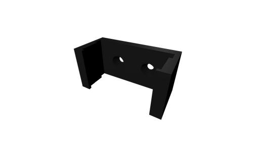 cable management mount for 4 x  7mm cables or dosing tubing