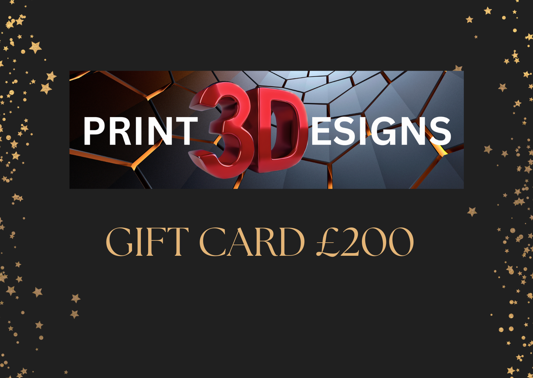 Print3Designs Gift Card