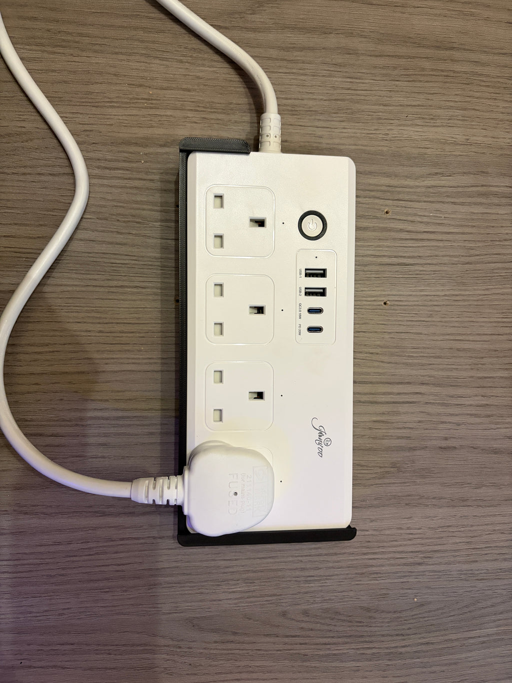 Jinvoo 4 Way Matter Extension Lead Wall Mount