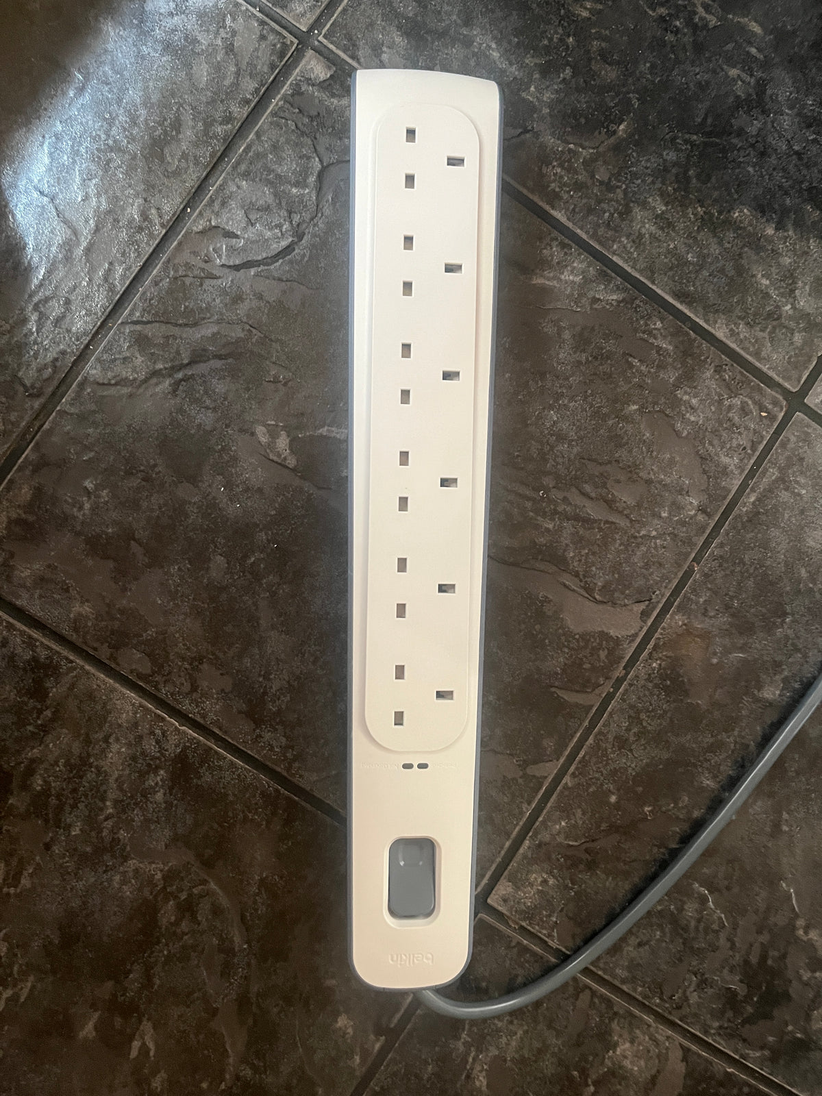 3D Printed Wall Mount For Belkin Extension Lead 6 Way