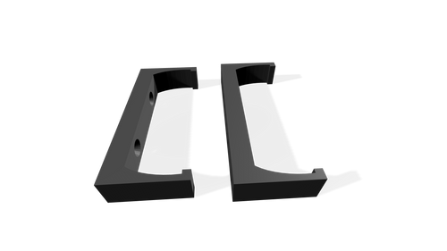 3D Printed Wall Mount For Belkin Extension Lead 6 Way Double Width