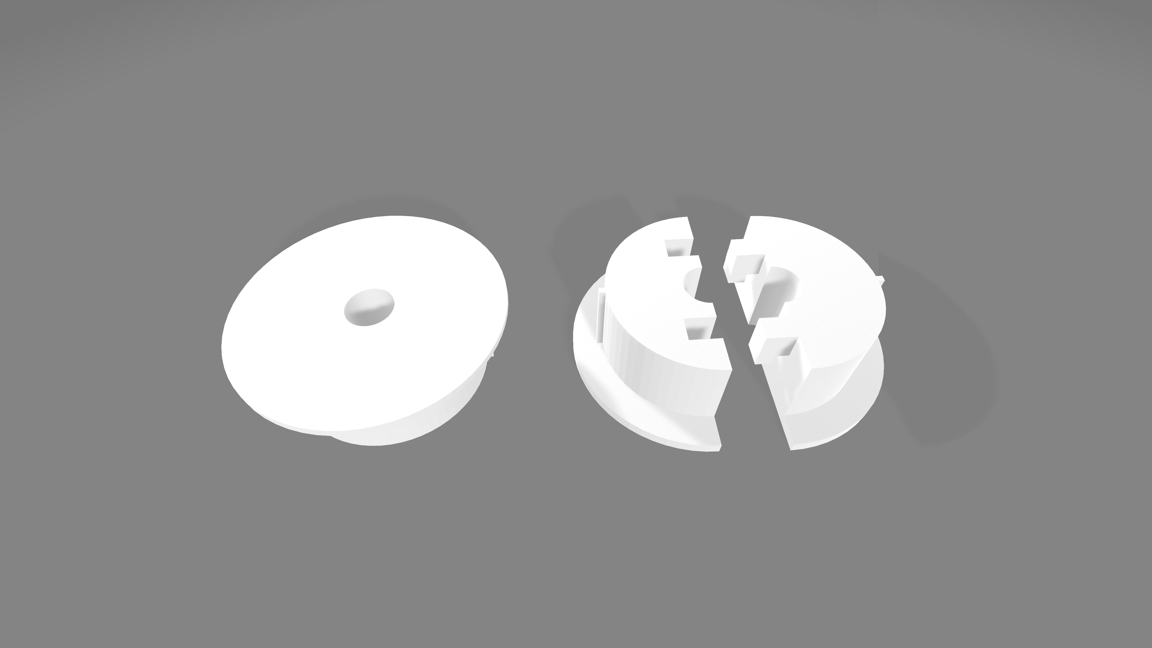 Cable Grommet 25mm With a 7mm Centre Hole