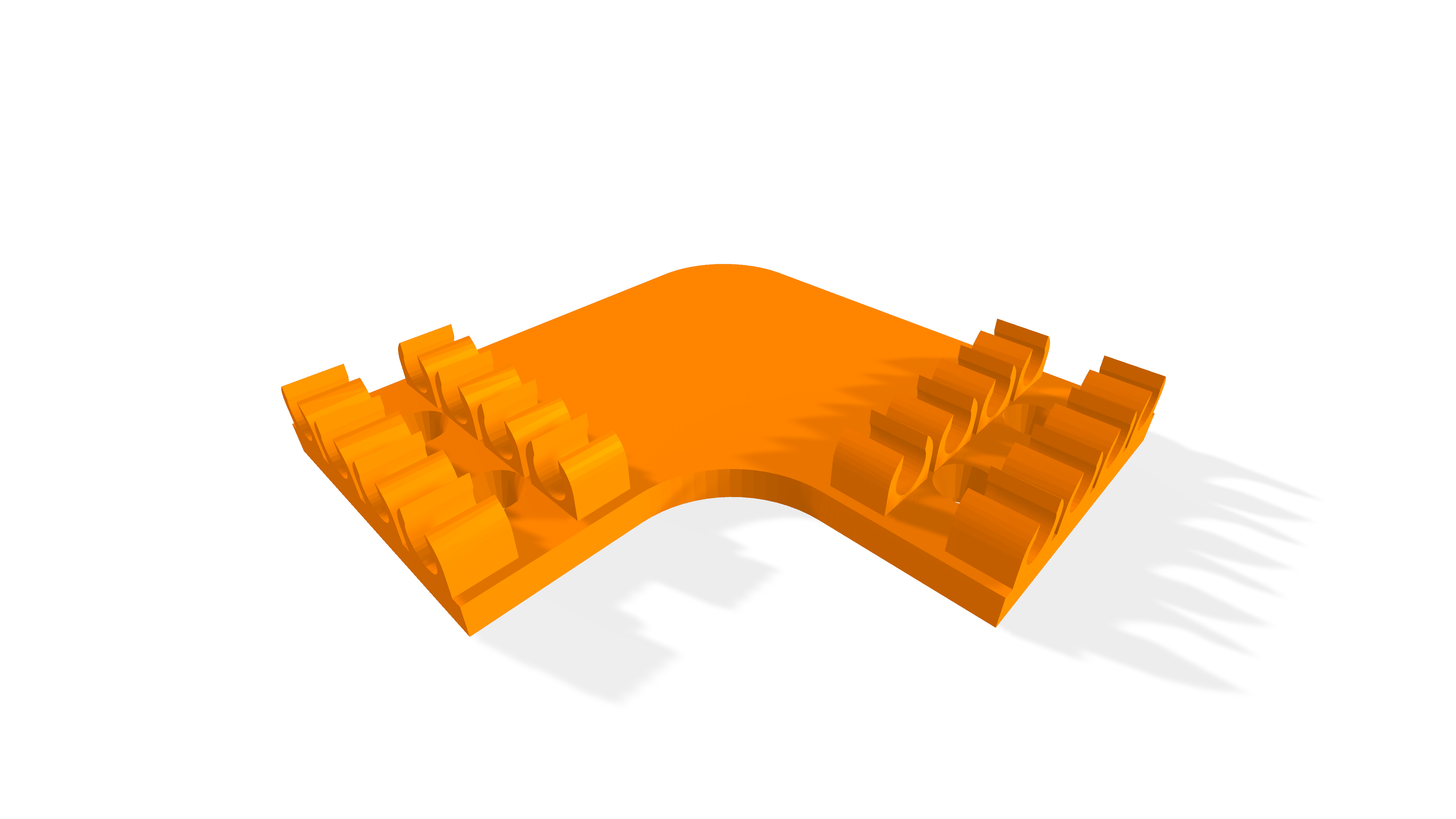 Cable Management Mount Corner Piece For 8mm Cables