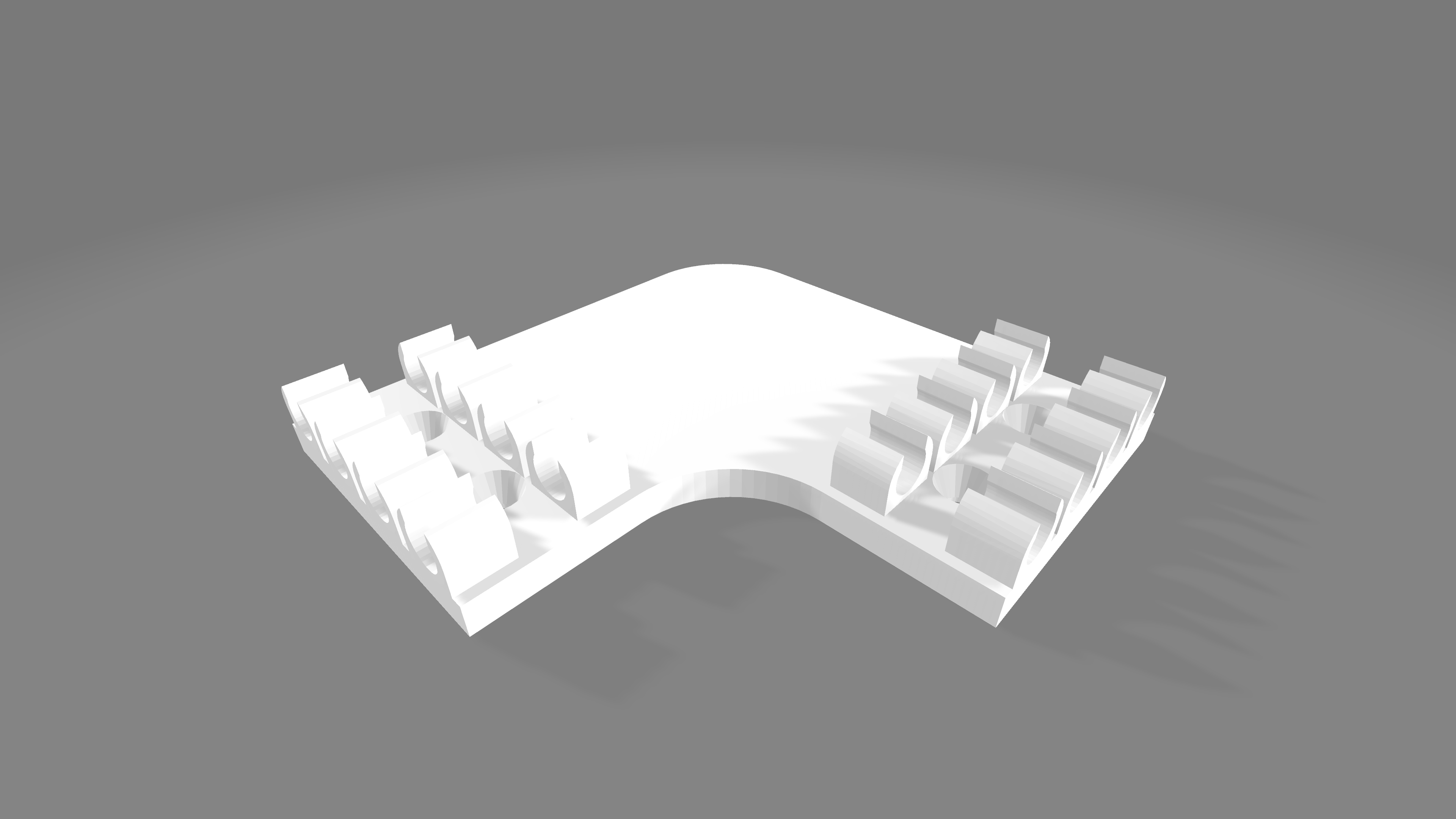Cable Management Mount Corner Piece For 8mm Cables