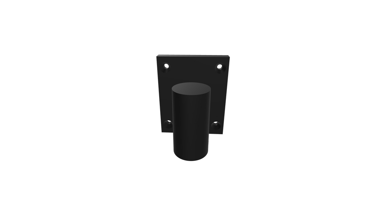 Numatic George Fishtail/Dual Scrub Extraction Nozzle Wall Mount