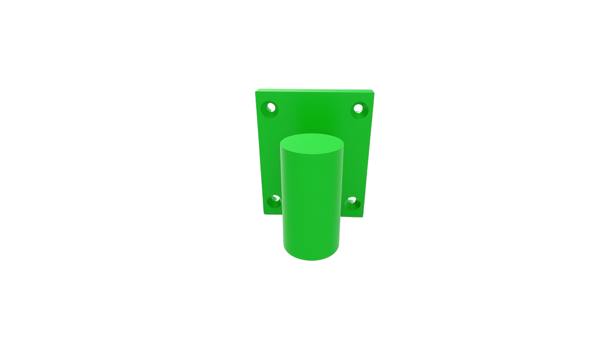 Numatic George Fishtail/Dual Scrub Extraction Nozzle Wall Mount