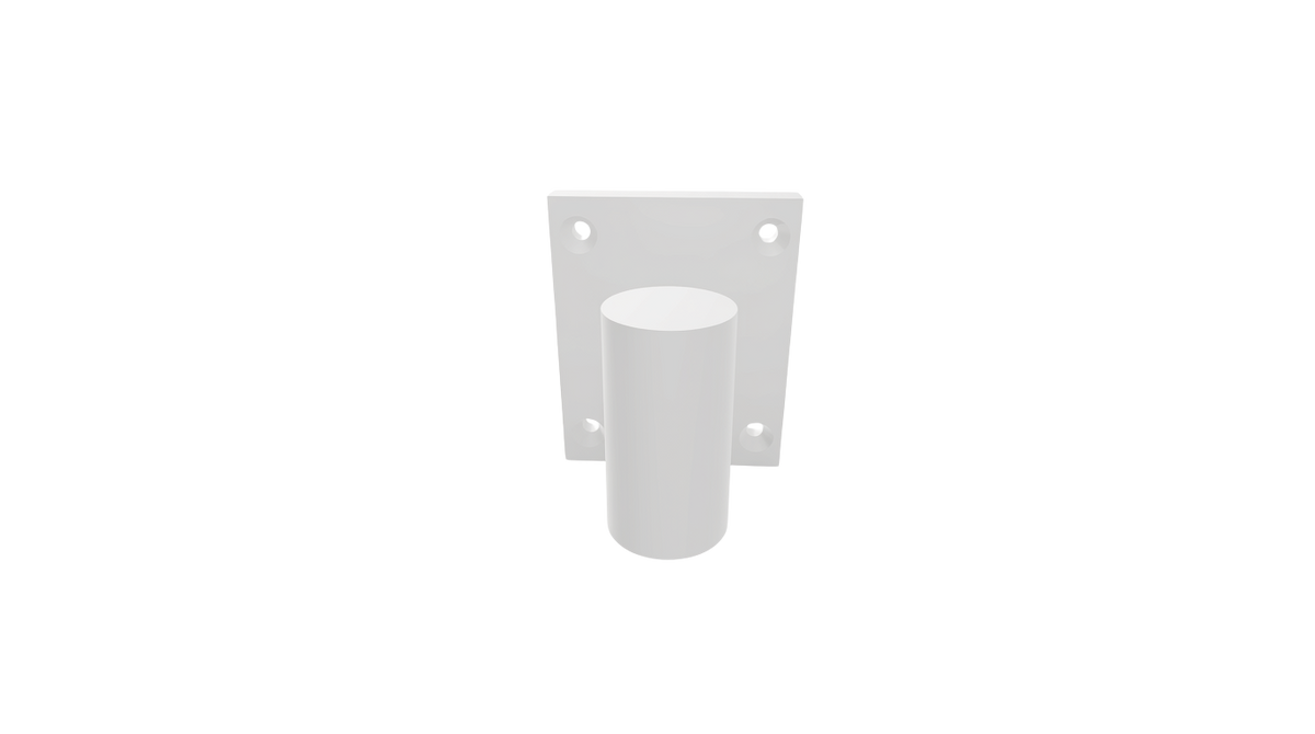 Numatic George Fishtail/Dual Scrub Extraction Nozzle Wall Mount