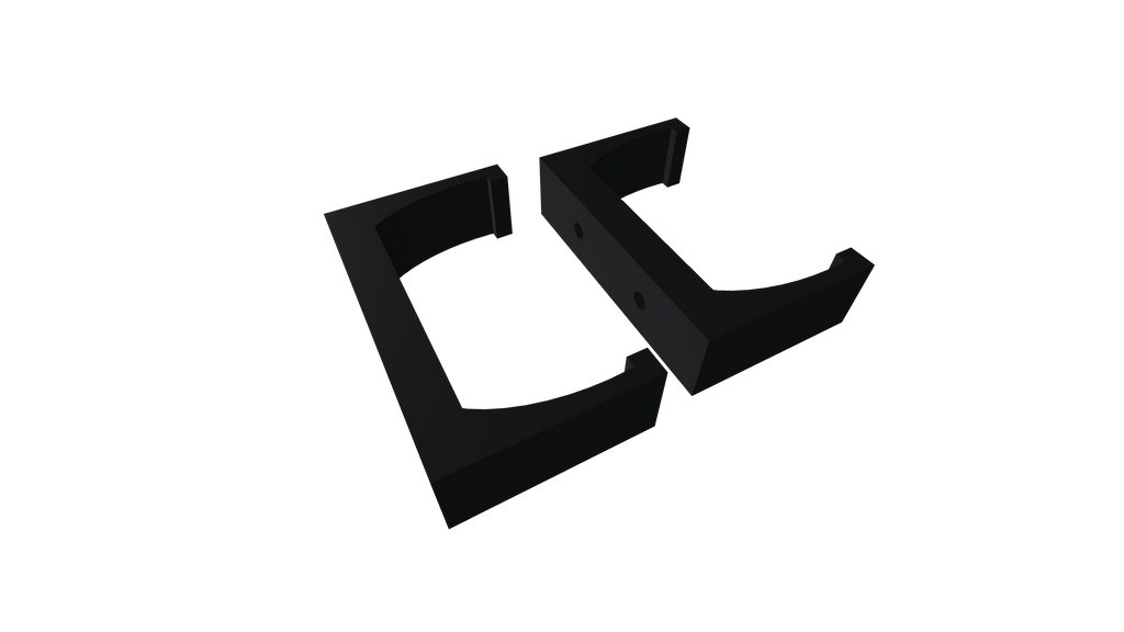 3D Printed Wall Mount For Belkin Extension Lead 6 Way