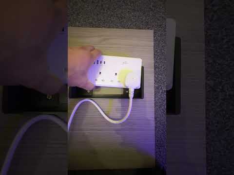 Jinvoo 4 Way Matter Extension Lead Wall Mount